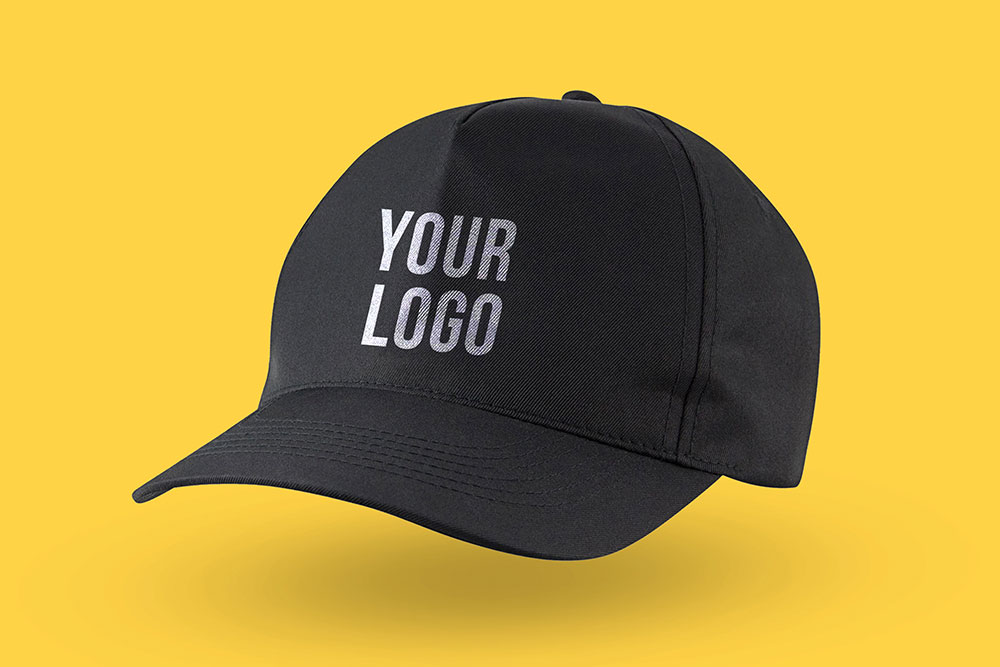 Black Cap Logo Mockup Free Download | Graphicitem
