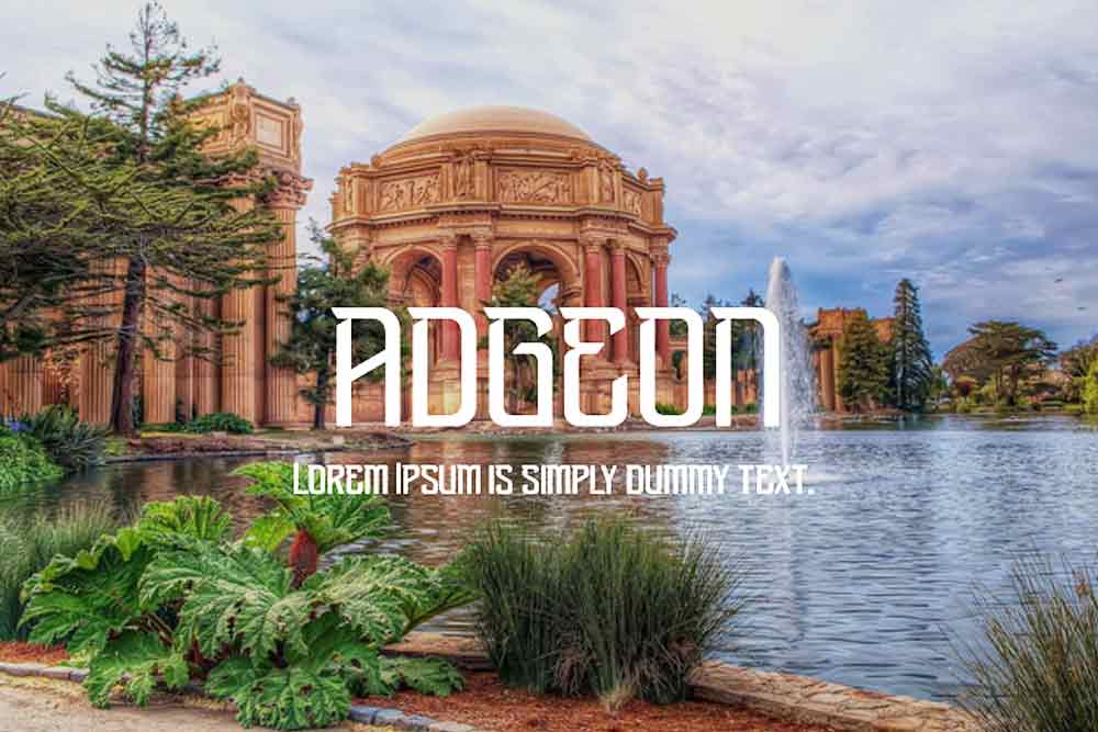 ADGEON-Pro-Font-family